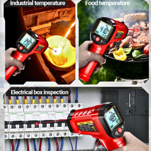 COD ANENG Termometer Laser alat pengukur suhu Industrial Digital Thermogun Infrared Red Dot - TH203