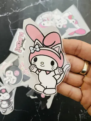 Hình Ủi Nhiệt Decal Nhiệt KTS - Kuromi 1 - Poseidon.est2019