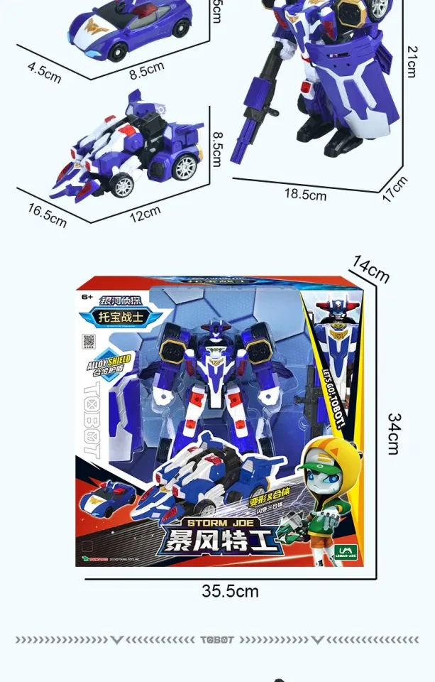 Original New Tobot GRAND CHAMPION Transform Combined Robot