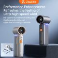 JISULIFE FA55 HANDHELD FAN ULTRA1 / Ultra2  - DARK GREY / BRIGHT BROWN. 