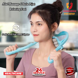 Alat Pijat Leher Manual Relaxing Massage Terapi Massager 6 Bola Pijat Alat Pijat Leher Manual Relaxing Neck Massager Therapy - MCR35 BISA COD PRODUK KESEHATAN TERMURAH TERBAIK MURAH LEBAY INDONESIA TECHNO HEALTHCARE TERAPI RELAKS RELAXING RELAKSASI TUBUH