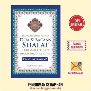 Buku Hafalan Luar Kepala Doa & Bacaan Shalat Terjemah per Kata