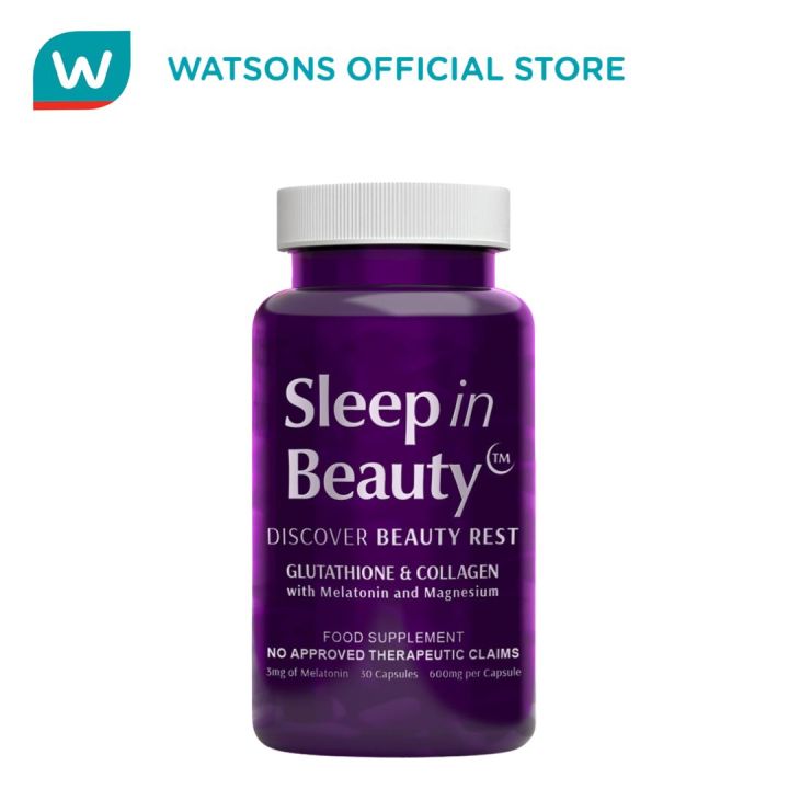 SLEEP IN BEAUTY Glutathione and Collagen Food Supplements 30 Capsules |  Lazada PH
