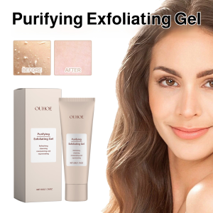 Purifying Exfoliating Gel Face Body Scrub Gentle Cleansing Blackhead Removal Pore Minimizing Brightening