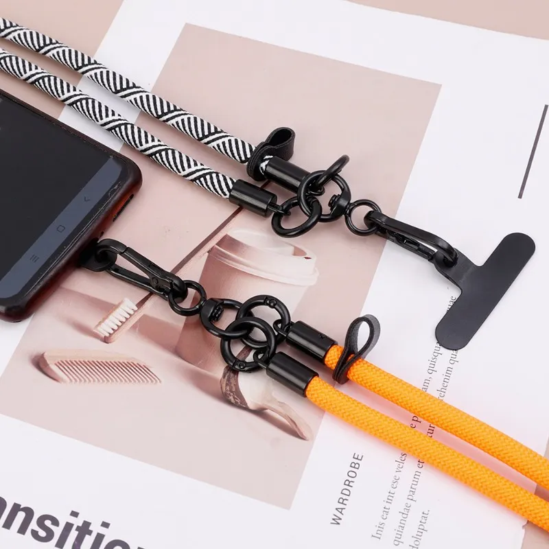 Cell Phone Lanyard Crossbody With Wrist Strap, Jamaica - View #6