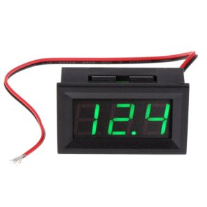 0.56 Inch Digital Voltmeter Detector DC4.5-30V Mini Voltmeter Voltage Panel Meter DC Voltage Meter Head Voltmeter Gauge LED Display