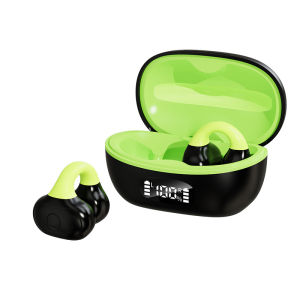 Universal New Bluetooth Earphone Wireless Non-in-ear Ear Clip Sports IPX4 Waterproof Long Battery Life Bilateral Stereo Bluetooth Earphone Car Headset E-sports Game Headset for Friends & Family Gifts