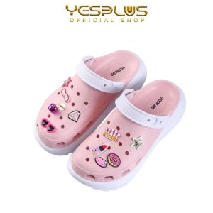 Sandal Baim EVA Rubber Wanita Sandal Fuji dengan Aksesoris Barbie Tinggi 7CM Terbaru  8102-1