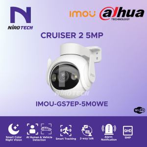 [SIRIM APPROVED] IMOU Cruiser 2 5MP Outdoor Wireless CCTV Camera (IMOU-GS7EP-5M0WE)