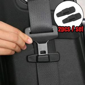 2PCS Car Safety Seat Belt Clip Stopper Holder Stabilizer Buckle Clamp Seatbelt Universal Tali Pinggan Kereta Aksesori