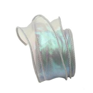 40mm Organza Ribbon for Craft Wrapping Bouquets Bows Wreath Making 10Yard Sheer Chiffon Ribbon for Wedding Decoartion