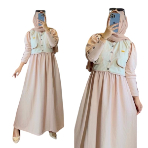gamis rompi dewasa terbaru 2025