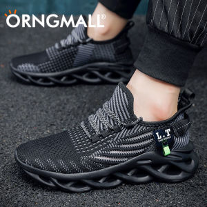 ORNGMALL Sport Shoes for Men Casual Fashion New In Lightweight Round Toe Original Men Sneakers Fly Weave Sneakers Best Sellers In Products Plus Size 45 46 47 48 49 50