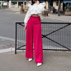 Cozie Kulot Scuba Elegan Gaya Korea Highwaist Panjang dengan Resleting