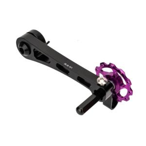 Aluminum Alloys Bicycles Single Speed Chain Tensioner Bike 1 Speed Chain Tensioner Adjuster Converter Easy to Install