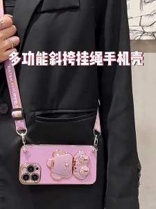 เคส Realme 12 Pro 5G Realme 12 + 5G 2024 Realme 12 Plus เคสนิ่มเคสโทรศัพท์เคลือบอิเล็คโทรเพลทกรอบซิลิโคลนกันกระแทกสายดีไซน์ใหม่ WDMZX01สายคล้องแบบคาดตัว