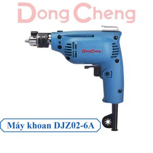 Máy Khoan Dongcheng DJZ02-6A Có Đảo Chiều Công Suất 203W Đường Kính Mũi Kẹp 6mm – Hàng Chính Hãng