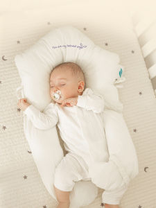 Newborn Baby Shaping Pillow Adjustable Anti-rollover Side Sleeping Pillow Positioning Soothing Baby Crib Bed Prevent Flat Head