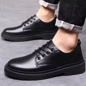 Free Shipping New Men’S Business Formal Shoes Korean Style Summer Collection Soft-Soled Breathable Fashionable And Versatile Leather Shoes