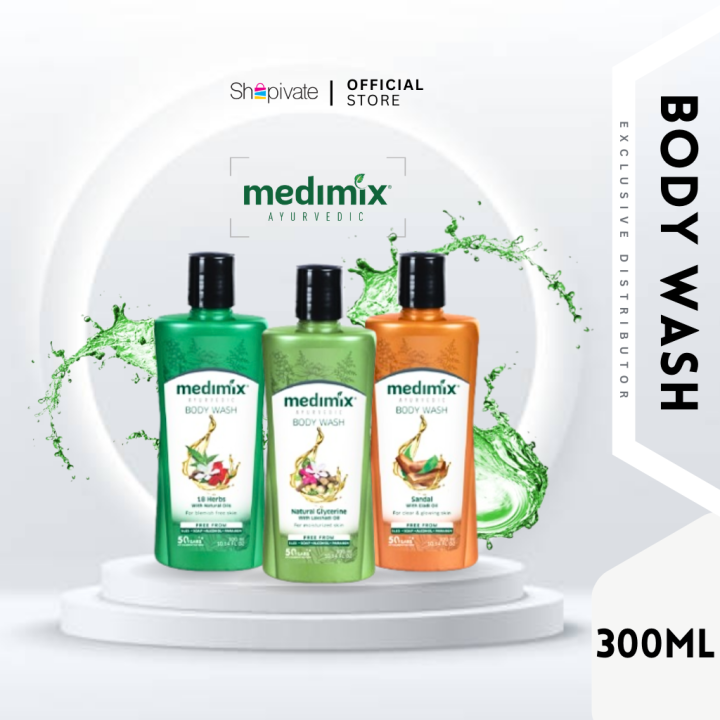 Medimix Ayurvedic Body Wash 300ml (Exp: Dec '24 - Jan '25) | Lazada