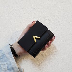 ABC Dompet Lipat Wanita PEndek D43 Paragraf Dompet Wanita Fashion Import Real Pict
