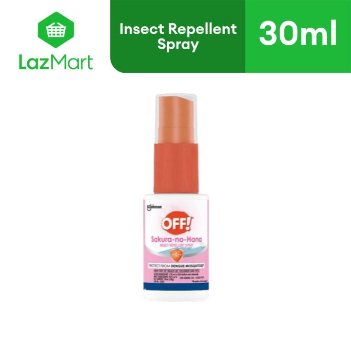 Off Sakura No-Hana Insect Repellent Spray 30ml | Lazada PH