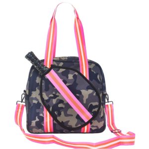 New Neoprene Pickleball Sling Bag Pickleball Paddle Tote Bag for Men & Women Pickleball Sports Crossbody Bag Waterproof Diving Material Pickleball Racket Shoulder Bag