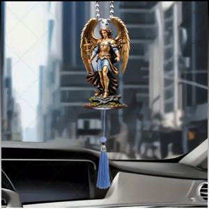 Car Pendant Send a Support Car Interior Decoration Divine Rhythm Fixed Without Falling Off Functionality
