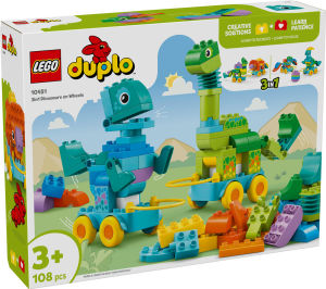 [BrickMonster] Lego 10451 Duplo 3in1 Dinosaurs on Wheels