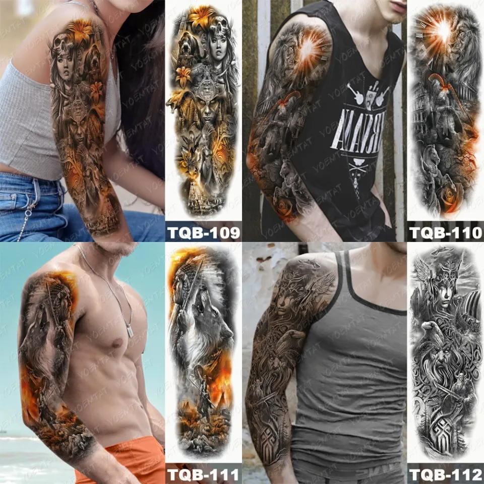 Mens Arms Nordic Dragon Tattoo | Norse tattoo, Traditional viking tattoos,  Nordic tattoo