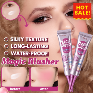 Magic Color Changing Blush Cream Matte Cheek Stain Long Lasting Waterproof Flush Effect Natural Makeup Color Changing Blush Temperature Blush