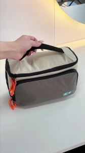 BAGSMART Travel Makeup Bag High Quality Waterproof Toiletries Organizer Bathroom Hook Wash Pouch Large Capacity Makeup Storage Bag