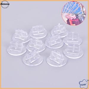 Follow Get More【Metonna】 10 Pcs Plastic Cards Stand Unique Transparent Props for Paper Board Games Cards