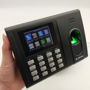 Chính hãng - Máy chấm công vân tay thẻ Ronald Jack RJ-550 Plus ( Có pin lưu điện)