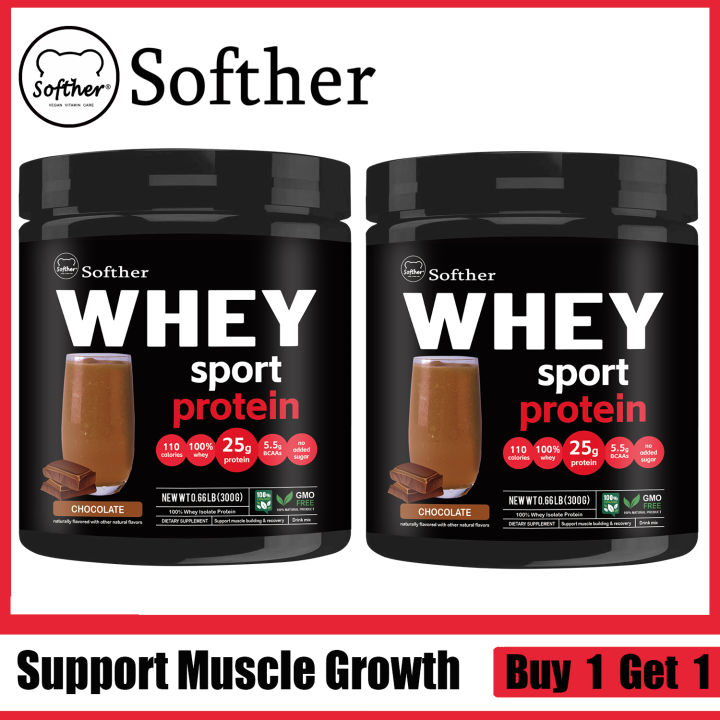 Softher Whey Protein Powder Supports Workout Muscle Recovery Whey