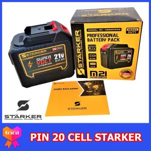 Pin 20 cell công nghệ Đức STARKER chuyên dụng cho tất cả các loại máy dùng PIN chân pin phổ thông