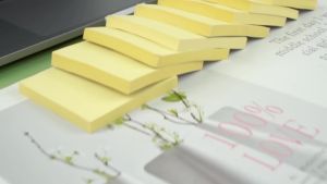 (24 Pads) Sticky Notes 3x3 in Yellow Clean Removal Recyclable