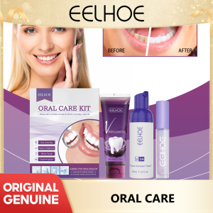 EELHOE  V34 Oral Care Kit Whitening Toothpaste Kit Deeply Cleaning Teeth Refresh Oral