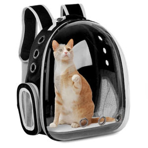 Pet Cat Carrying Bag SpaceBackpacks Breathable Portable Transparent Backpack Puppy Dog Transport Carrier Space Capsule Bags