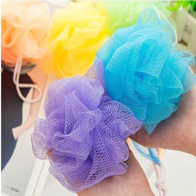 【2pcs free shipping】Romoss Quả bóng tắm màu dễ thương Hàn Quốc quả bóng tắm hoa tắm đồ dùng tắm ngẫu nhiên