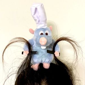 Cartoon Anime Ratatouille Hairband Kawaii Cartoon Plush Headband Cute Remy Plush Hairpin Couple Gift