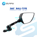 Ducati Side Mirror Universal For Nmax Aerox Click Foldable Surfy Motorcycle. 