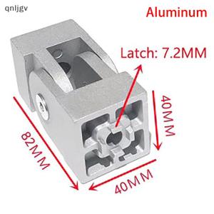 🔥🔥🔥qnljgv 1PCS 2020 3030 4040 Zinc Alloy Aluminum Profile Living Hinge Fittings Right Angle Flexible Pivot Joint Connector