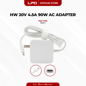 LPO Laptop Charger 20V 4.5A 90W Type C Compatible with Huawei MateBook14