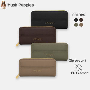 Hush Puppies Women Long Purse Zip Around Wallet PU Leather HLA679967