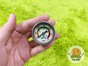 Đồng hồ bơm cao áp | Đồng hồ dầu ren 10mm phù hợp bơm tay & bơm máy