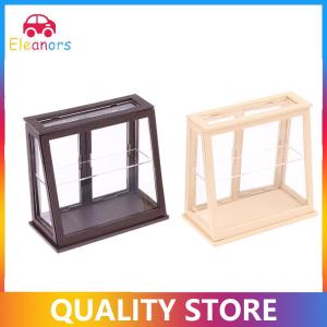 [Eleanor] 1:12 Dollhouse thu nhỏ hiển thị tủ bánh tủ mini bánh mì giá tủ lưu trữ Kệ Mô hình đồ nội thất nhà bếp trang trí nội thất đồ chơi