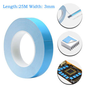 DANDEA Width Double Side Tape Thermal Conductive Adhesive Tape for Chip LED Tape PCB Heat Sink