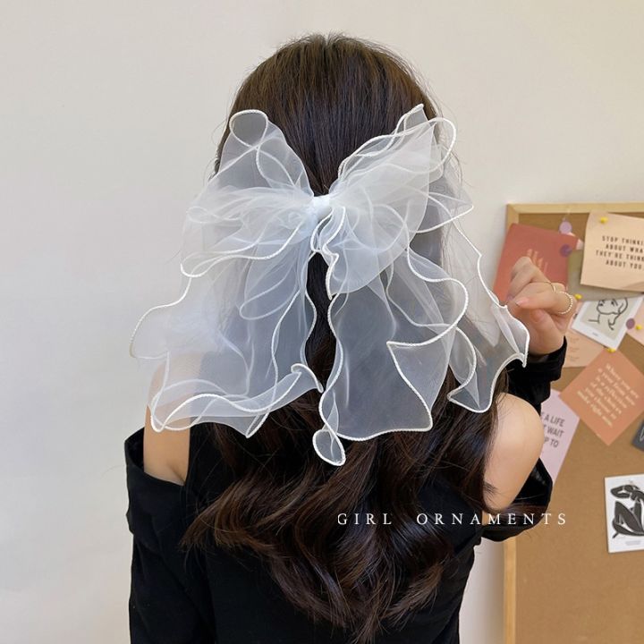 New Korean Hair Clip Fashion Big Bow Hairpin For Woman Girls Hair New Korean Hair Clip Fashion Big Bow Hairpin For Woman Girls Hair
