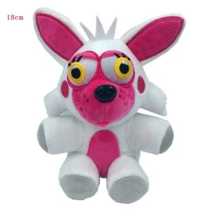 1pcs FNAF Plush 18cm Five Nights At Freddys 4 Fazbear Bear Bonnie Chica Foxy Plush Stuffed Toys Doll Gifts for Children Kids